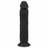 Easytoys - elutru dildo - 17,5 cm (must)