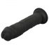 Easytoys - elutru dildo - 22,5 cm (must)