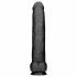 BUTTR Operation Dingo - hiiglaslik elutru dildo - 43 cm (must)