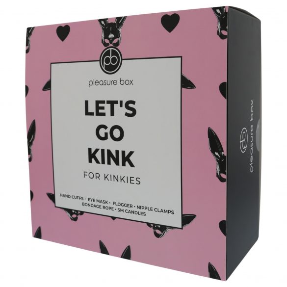 Pleasure Box Let's Go Kink - sidumiskomplekt - 6-osaline