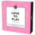 Pleasure Box Love to Play - vibraatorikomplekt - 6-osaline (roosa-lilla)