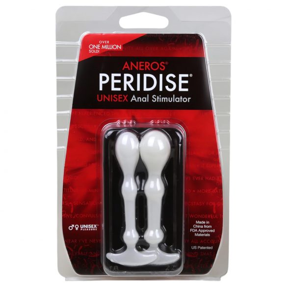 Aneros Peridise - anal dildokomplekt - 2tk (valge)