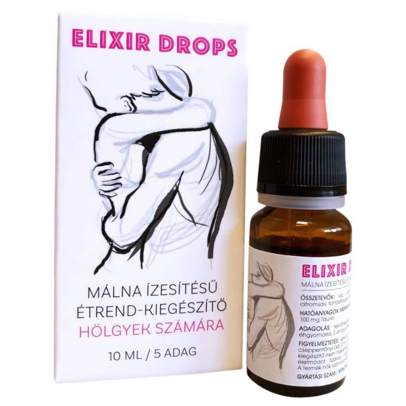 ELIKSIIR - taimne toidulisand tilk naistele (10 ml) - vaarikas