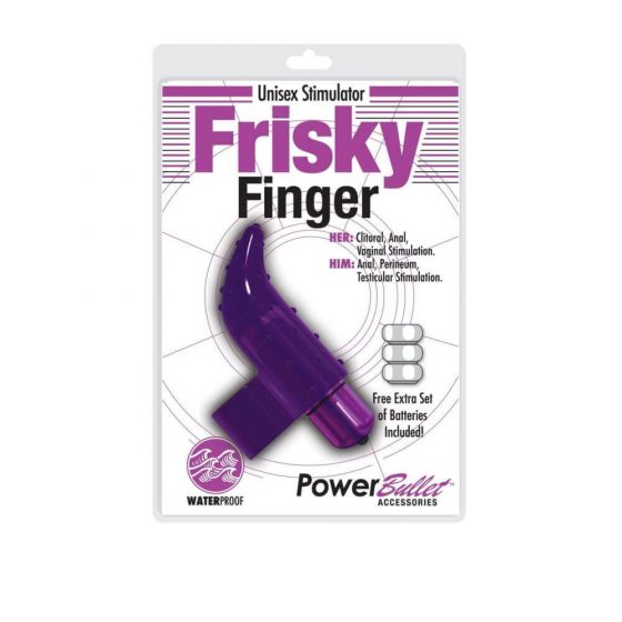 Frisky Finger - veekindel sõrmevibraator (lilla)