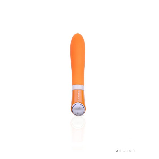 B SWISH Bgood Deluxe - silikoonist klassikaline vibraator (oranž)