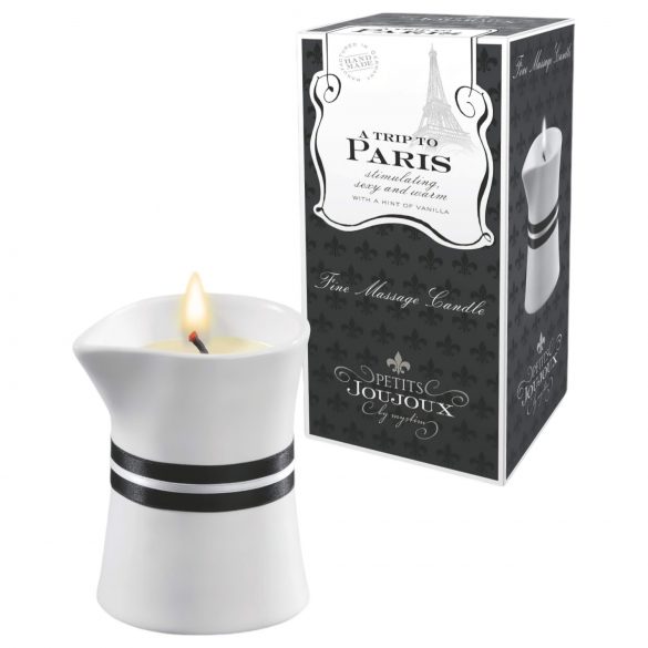 Petits Joujoux Paris - massaažiküünal - vanilje-sandelipuu (120 ml)