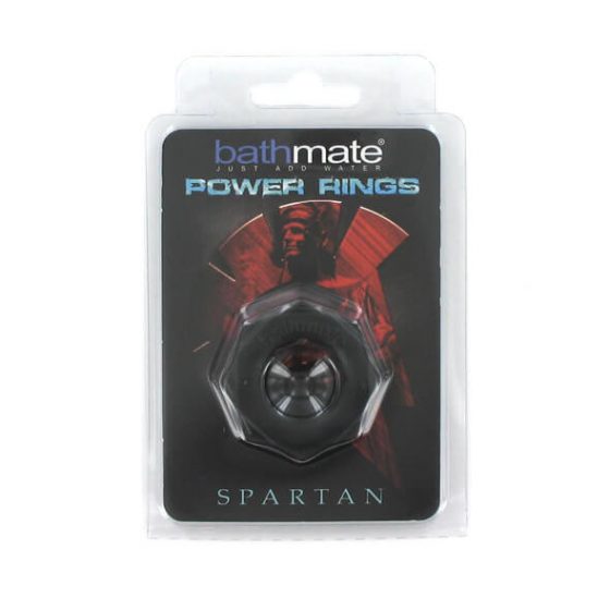 BathMate - Spartan silikoonist peenisrõngas (must)