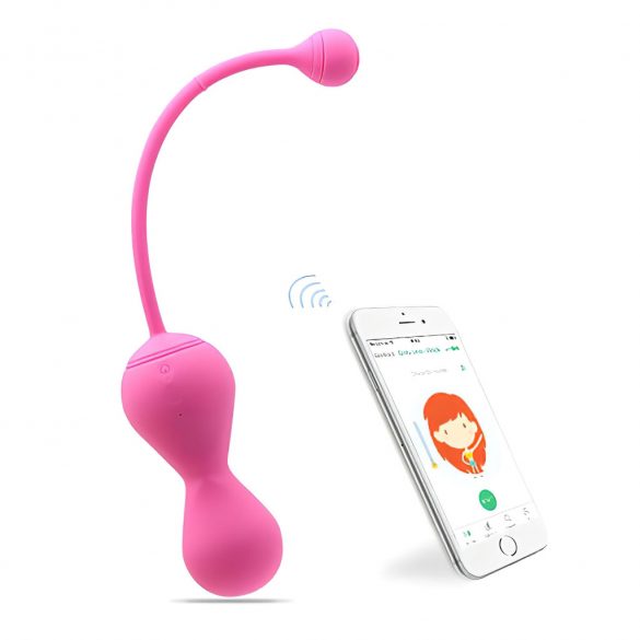 Magic Motion Kegel Master - Nutikas geishapallide duo (lilla) 