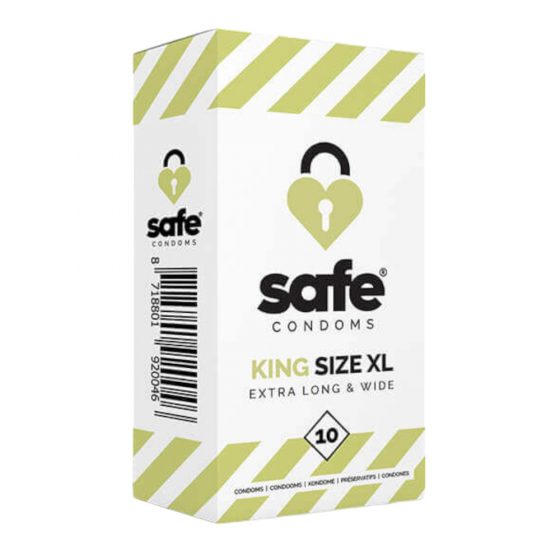 SAFE King Size XL - eriti suur kondoom (10tk)