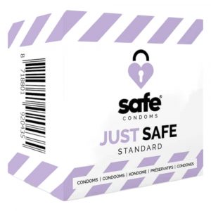 SAFE Just Safe - tavaline vanilje kondoom (5tk)