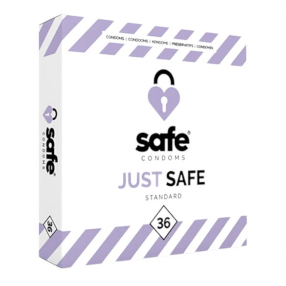 SAFE Just Safe - standard vanillimait kondoomi (36 tk) 