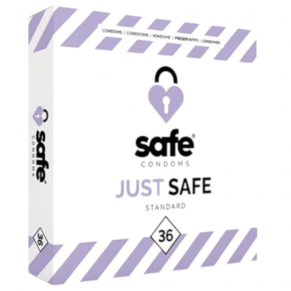 SAFE Just Safe - standard vanillimait kondoomi (36 tk) 