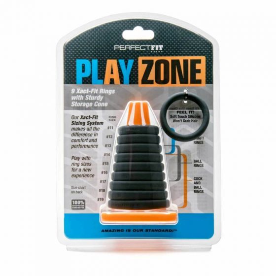 Play Zone - peenise-, munandirõnga ja venituskomplekt (9-osaline)