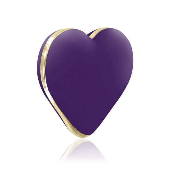 RS Icons Heart - akuga kliitorivibraator (lilla)