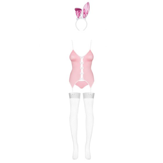 Obsessive - Jänku kostüüm (roosa) - L/XL