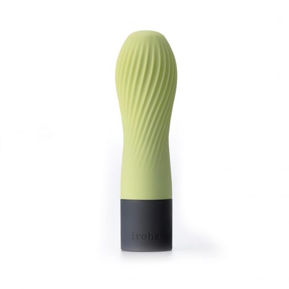 TENGA Iroha Zen - Matcha super pehme silikonvibraator (roheline) 