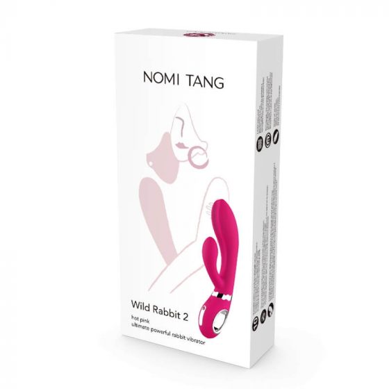 Nomi Tang - akupatarei ja kliitorikaardike ning G-punkti vibraator (roosa)