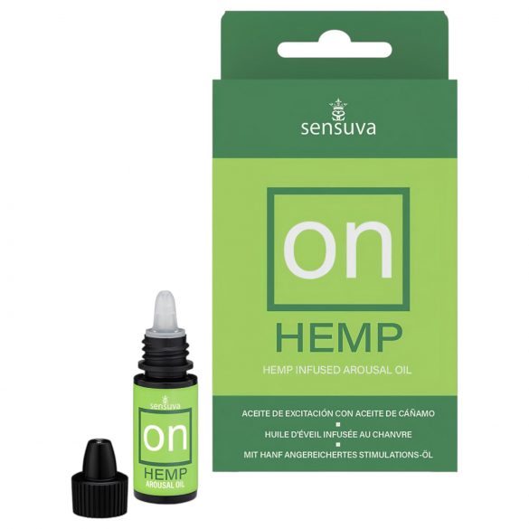 Sensuva Hemp - naistele mõeldud kihelev intiimõli (5 ml)