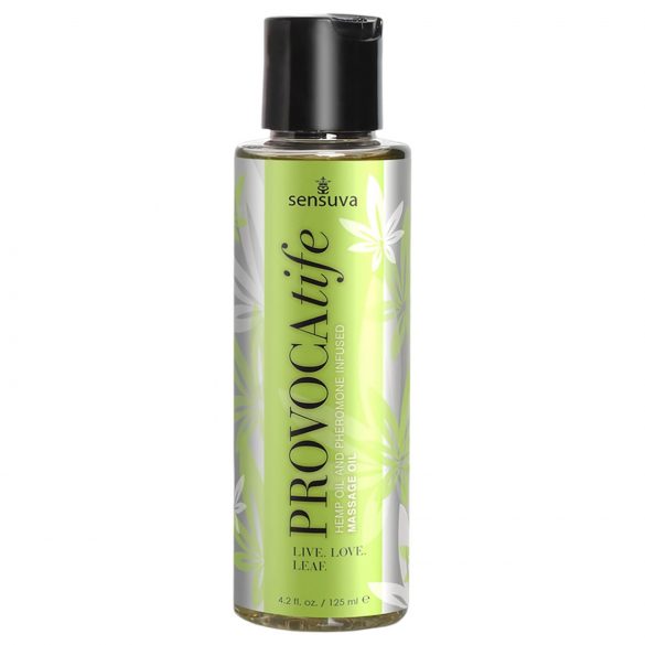 Sensuva Provocatife Hemp - feromoonõliga massaažiõli (120 ml)