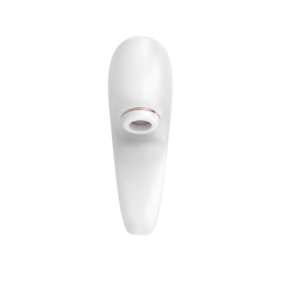 Satisfyer Pro 4 Couples - akukas õhulaine paarivibraator (valge)