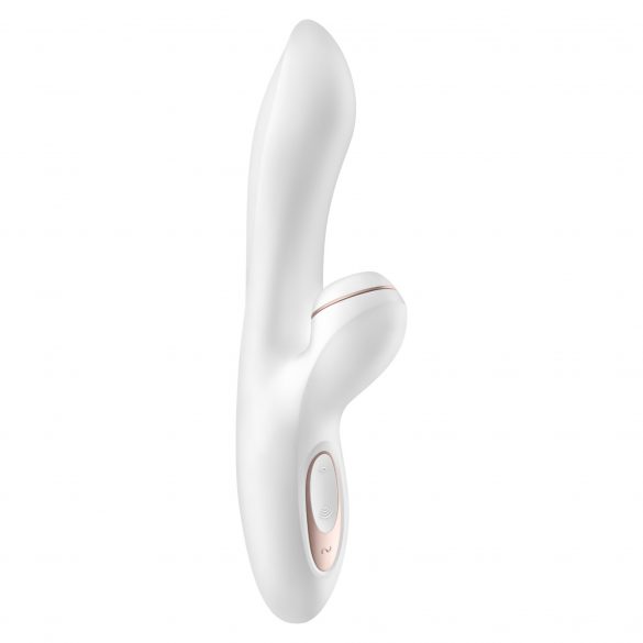 Satisfyer Pro+ G-spot - clitoris and G-spot vibrator (white) 