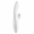 Satisfyer Pro+ G-spot - clitoris and G-spot vibrator (white) 