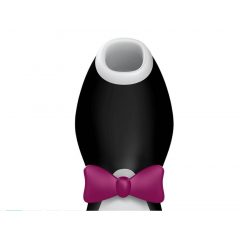   Satisfyer Penguin - akuga, veekindel kliitoristimulaator (must-valge)