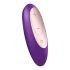 Satisfyer Double Plus Remote - juhtmeta, akutoitega paaridevibraator (lilla) 