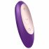 Satisfyer Double Plus Remote - juhtmeta, akutoitega paaridevibraator (lilla) 