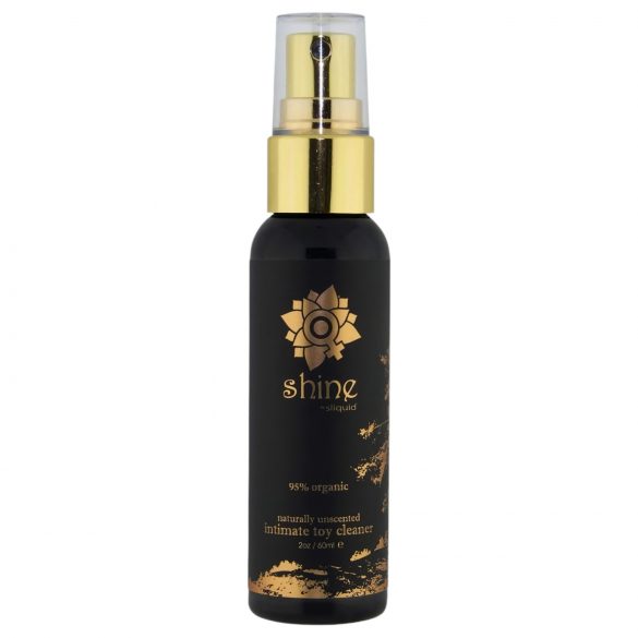 Sliquid Shine - 100% vegaanne, tundlik desinfitseeriv sprei (60 ml)