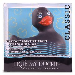   My Duckie 2.0 - mänguline part veekindel kliitorivibraator (must)