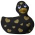 My Duckie Romance 2.0 - veekindel kliitorivibraator (musta-kuldne)