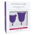 Jimmy Jane Menstrual Cup - menstruatsioonitasside komplekt (lilla)