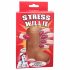 Stress Willie - stressimaandus pall - peenis (naturaalne) 