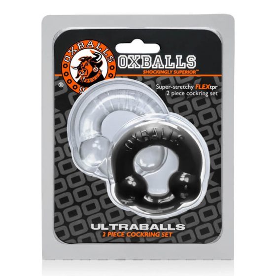 OXBALLS Ultraballs - ülitugevate kuulikestega peeniserõngaste komplekt (2-osaline)