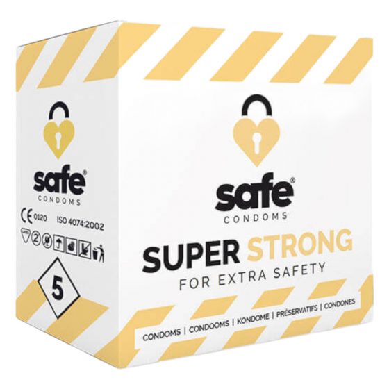 SAFE Super Tugev - eriti tugev kondoom (5tk)