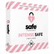 SAFE Intense Safe - Ribitud ja täpiline kondoom (36 tk) 