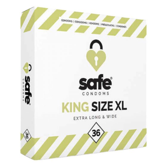 SAFE King Size XL - eriti suur kondoom (36tk)