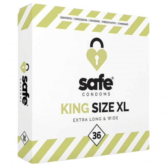 SAFE King Size XL - eriti suur kondoom (36 tk) 