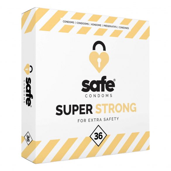 SAFE Super Strong - extra tugev kondoom (36 tk) 