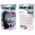 FEELZTOYS Bunny Tails - metallist anaaldildo jänkusabaga (hõbe-lilla)