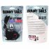 FEELZTOYS Bunny Tails - metallist anaaldildo jänkusabaga (hõbedane-must)