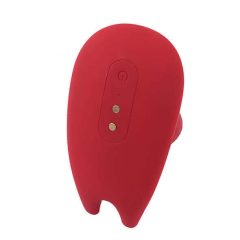   Magic Motion Umi - nutikas, laetav shelmiskiinnituv vibraator (punane)