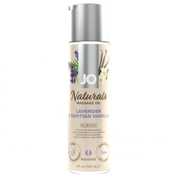 System JO massaažiõli - lavendel-vanilje (120ml)