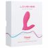 LOVENSE Flexer Panty - akutoitega 2in1 vibraator (roosa) 