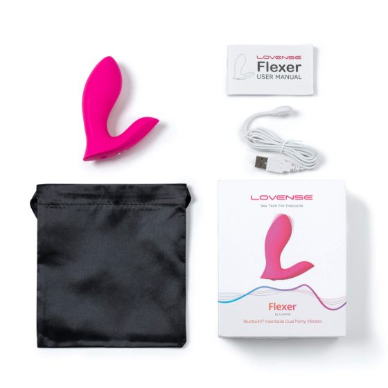 LOVENSE Flexer Püksikumasse Vibraator 2in1 (roosa)