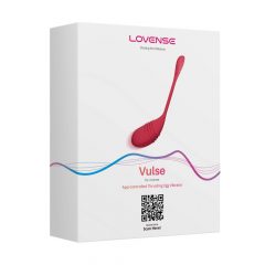  LOVENSE Vulse - nutikas tõukefunktsiooniga vibro muna (punane)
